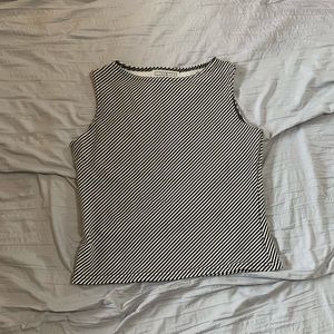 🌟Dress Barn striped dress shirt. Size M